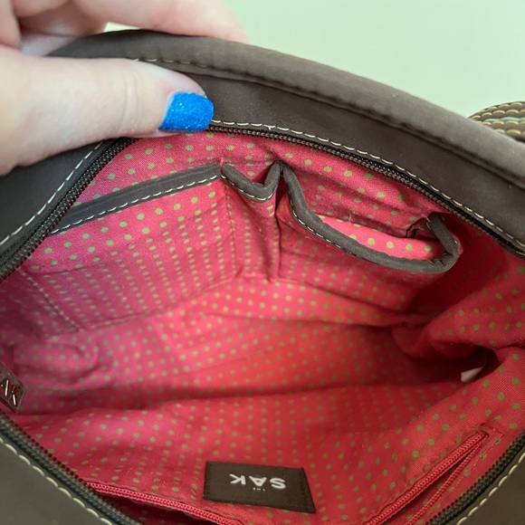 EUC The Sak Woven Tan Shoulder Bag - Picture 13 of 14